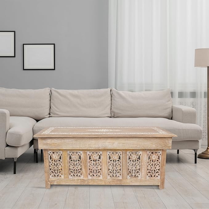 Lightnpro Handmade Wooden Coffee Table - Image 8