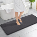 OLANLY Thick Memory Foam Bath Mat Rug 59x20, Extra Soft Absorbent Bathroom Rug by OLANLY
