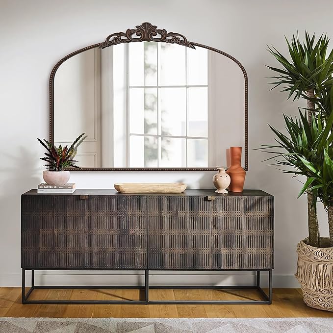 Micasso Bronze Large Vintage Mirror, Living Room - Image 6