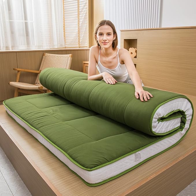 MAXYOYO Futon Mattress, Padded Japanese Floor Mattress Quilted Bed Mattress by MAXYOYO