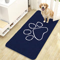 OLANLY Door Mat for Muddy Dog Paws 47x24, Ultra Absorbent Chenille Mud Doormat by OLANLY