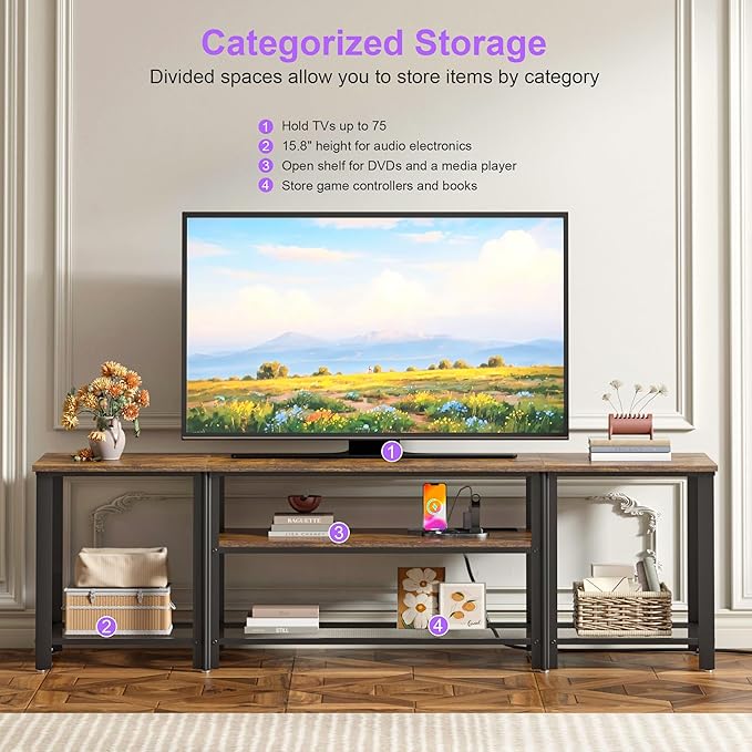 WelFurGeer Industrial Metal TV Stands - Image 7