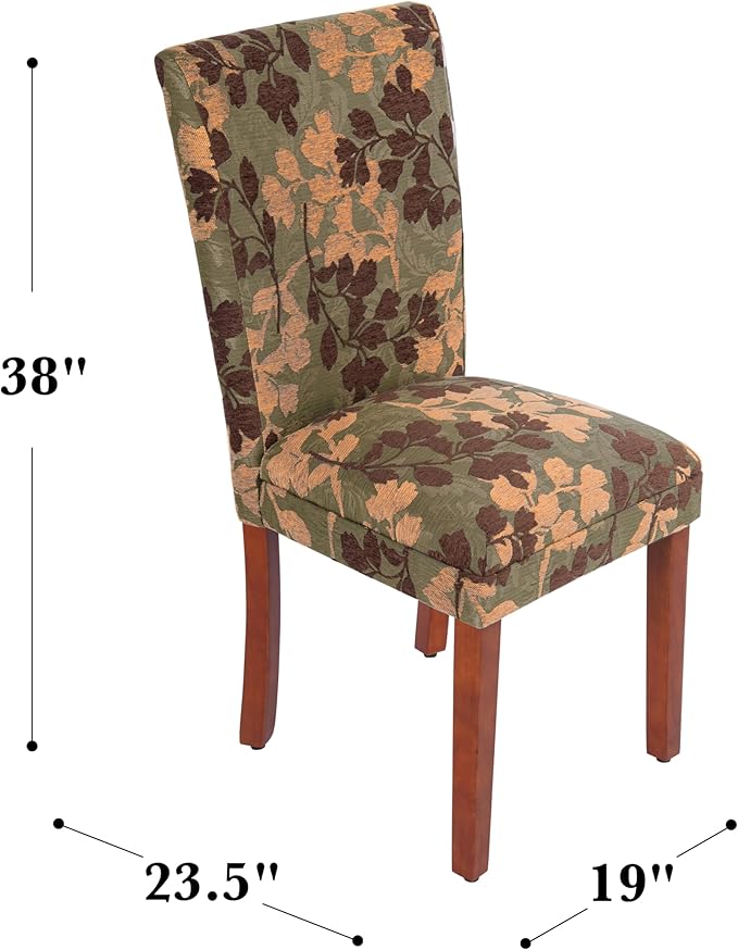 Homepop Home Decor | K1136-F975 | Classic Upholstered Parsons Dining Chair | - Image 3