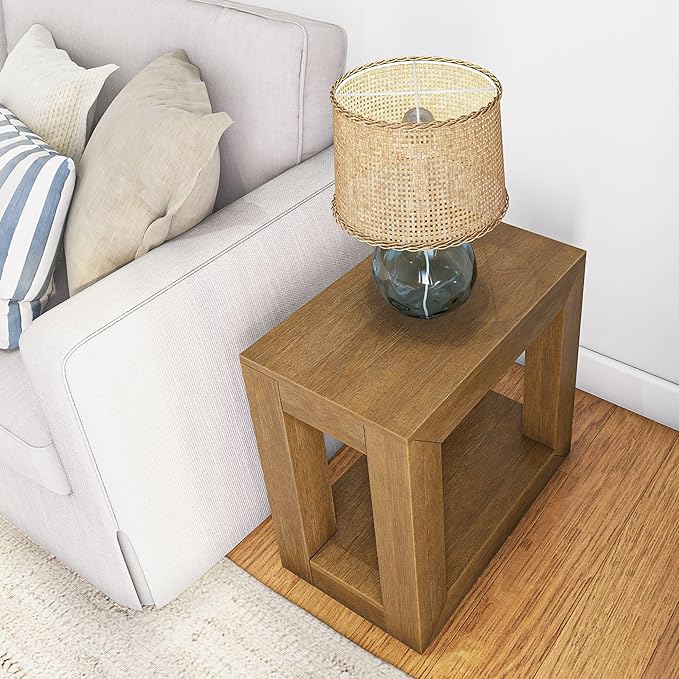 Plank+Beam Modern Rectangular Side Table - Image 6
