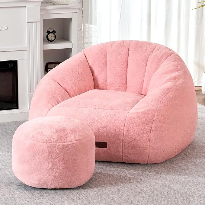 HABUTWAY Bean Bag Chair, Giant Bean Bag Chairs by HABUTWAYMakeYourLifeComfortable