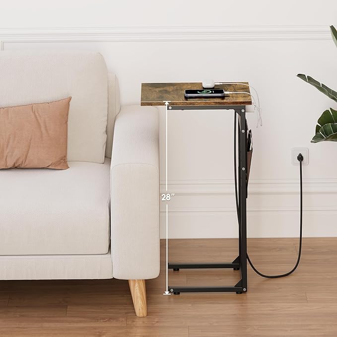 Vagusicc C Shaped End Table - Image 7