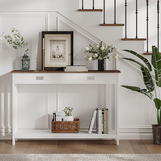 ChooChoo Farmhouse Long Entryway Table - Image 6