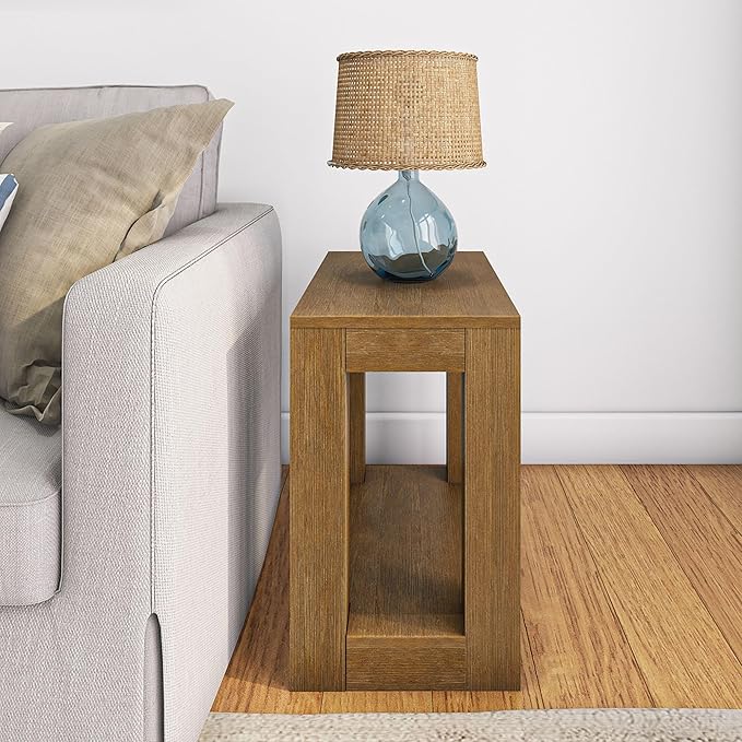 Plank+Beam Modern Rectangular Side Table - Image 3