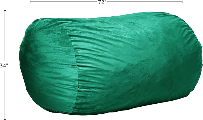 Sofa Sack Bean Bag Chair Cover, Aqua Marine - Image 3