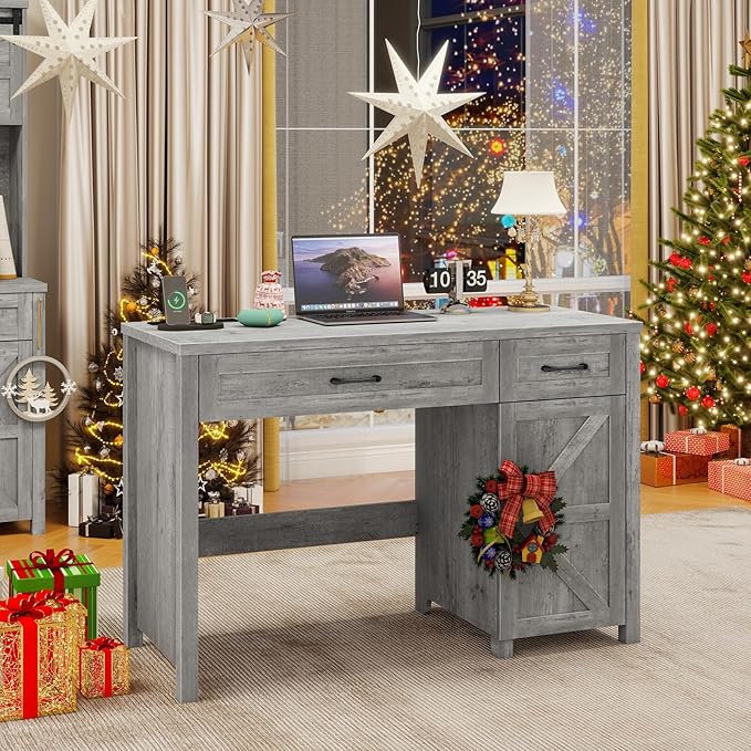 Farmhouse 47" Executive Desk, Computer Desk - Image 6