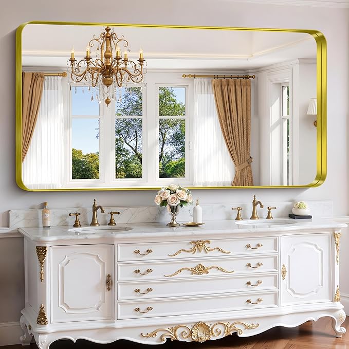 FORBATH 72x36 Inch Oversized Bathroom Mirror by FORBATH