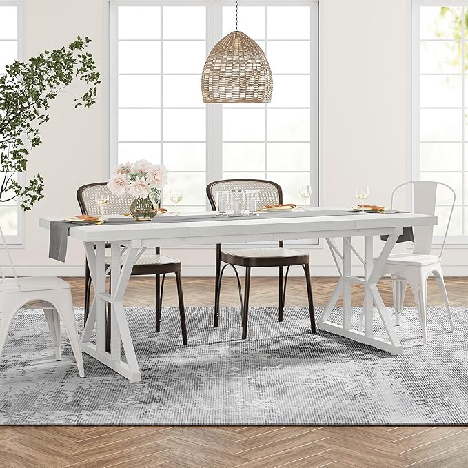 Tribesigns Farmhouse Dining Table - Image 7