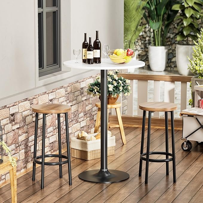 Shahoo Round Bar Table, Cocktail Tables - Image 7