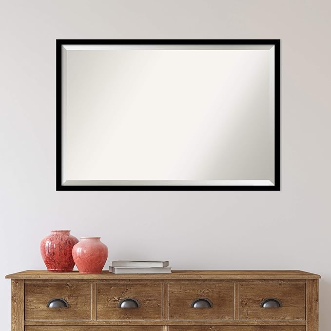 Amanti Art Black Bathroom Mirror - Image 6