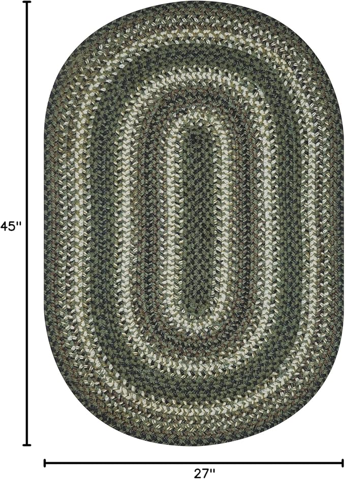 Pinecone Oval Woven Rug 27x45 - Image 2