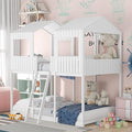 Ball & Cast Full Over Full Size Playhouse Bunk Bed by BallCast