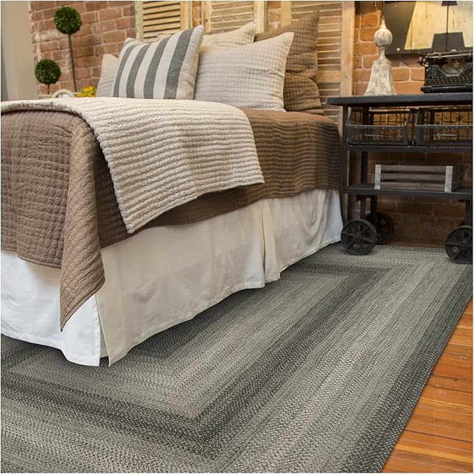 Homespice Flint Hill Hand Braided Rug 4x6' - Image 10