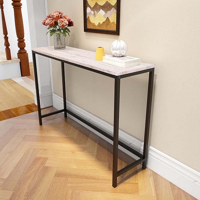 HOMERECOMMEND Sofa End Table Computer Desk Coffee Snack Console Tables - Image 6