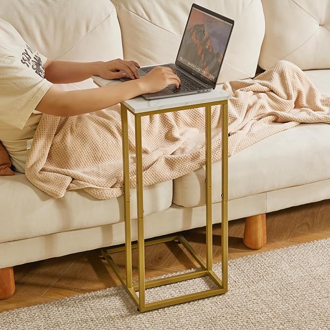 Small Side Tables C Shaped, End Table, Small Table Stand - Image 4