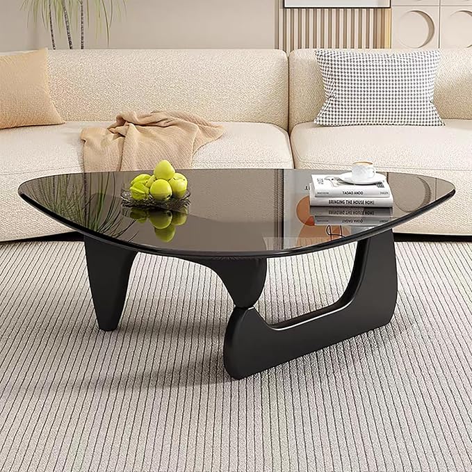 Mid Century Modern Glass Coffee Table - Image 9