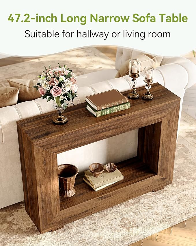 LITTLE TREE 47 Inches Console Table, Sofa Table - Image 7