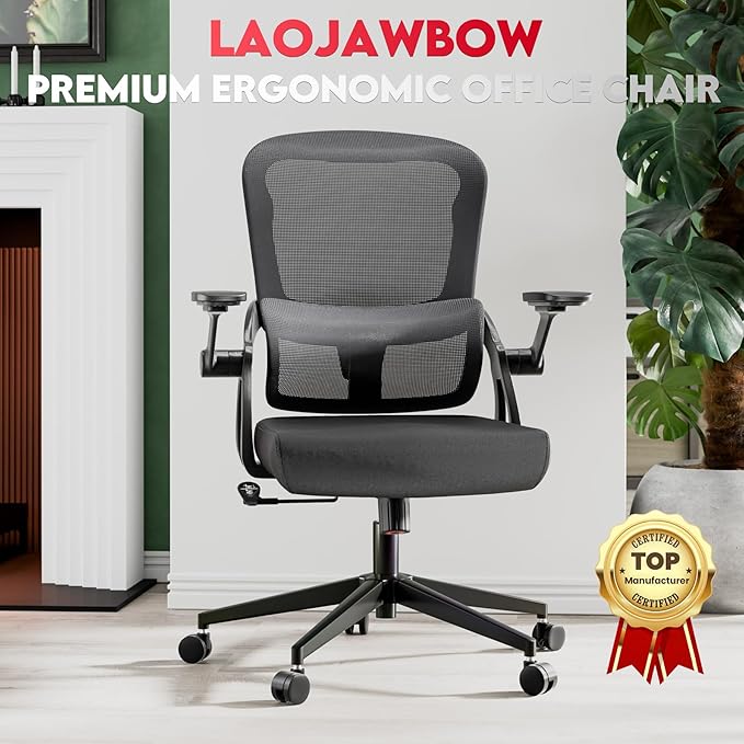 Big and Tall Ergonomic Office Chair，400LB Comfy Desk Chairs - Image 7