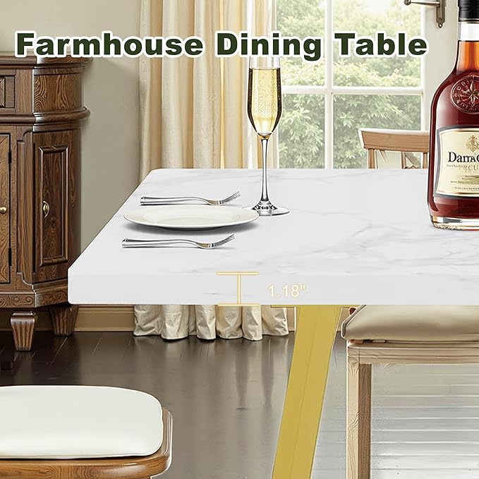 NicBex 31.5 Inch Square Dining Table - Image 4