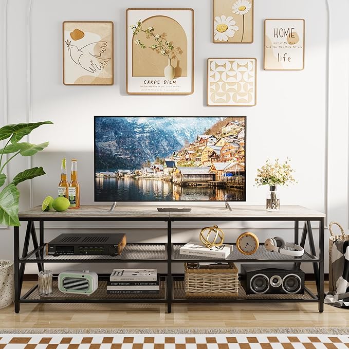 TV Stand for TVs up to 70 Inch, Entertainment Center for Living Room - Image 5