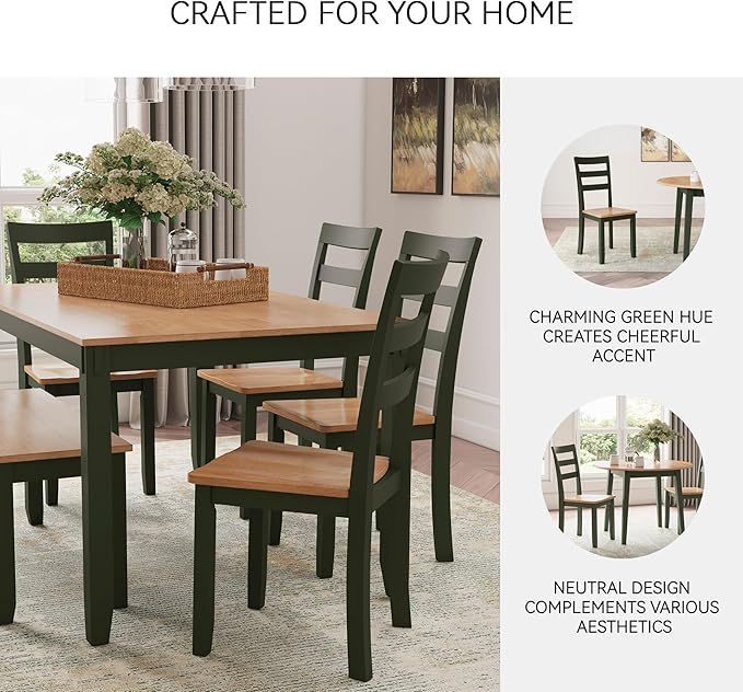 Signature Design by Ashley Gesthaven Modern Indoor Armless Dining Chair - Image 5