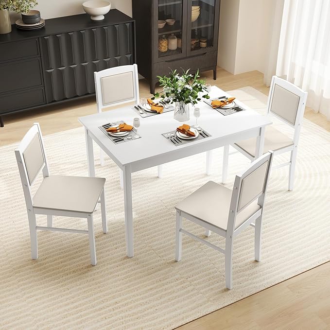 Giantex 5-Piece Dining Table Set - Image 9