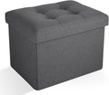 Ottoman Storage Ottoman Foot Rest Stool Foldable Bench by DOCVANIA