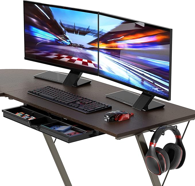 SHW 51 x 51 Inches Vista L-Shaped Desk - Image 4