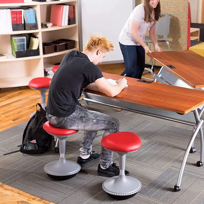 Learniture Adjustable Height Active Learning Stool - Image 9