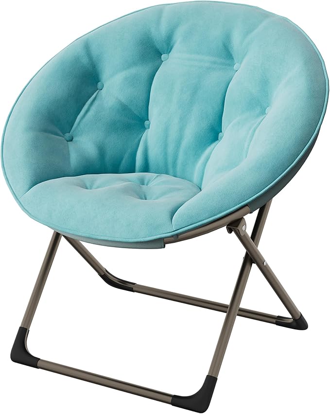 Comfy Saucer Chairs, Cozy Faux Fur Living Room Chair by GAOMON