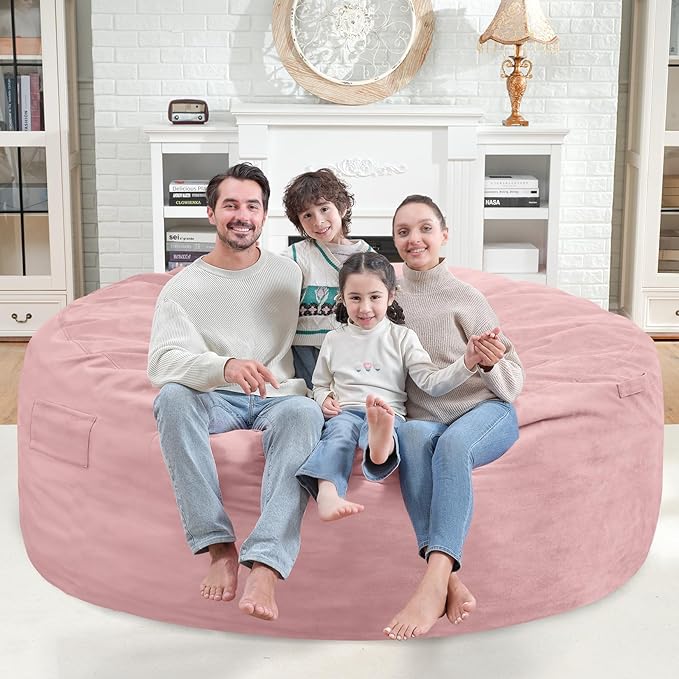 6FT Bean Bag Chair, Large Bean Bag Chairs - Image 2