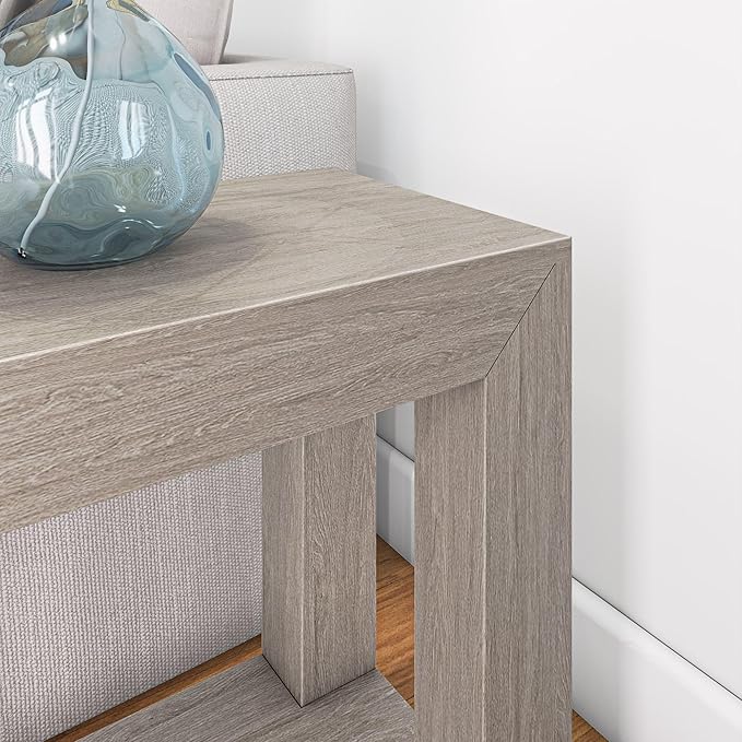 Plank+Beam Modern Rectangular Side Table - Image 5