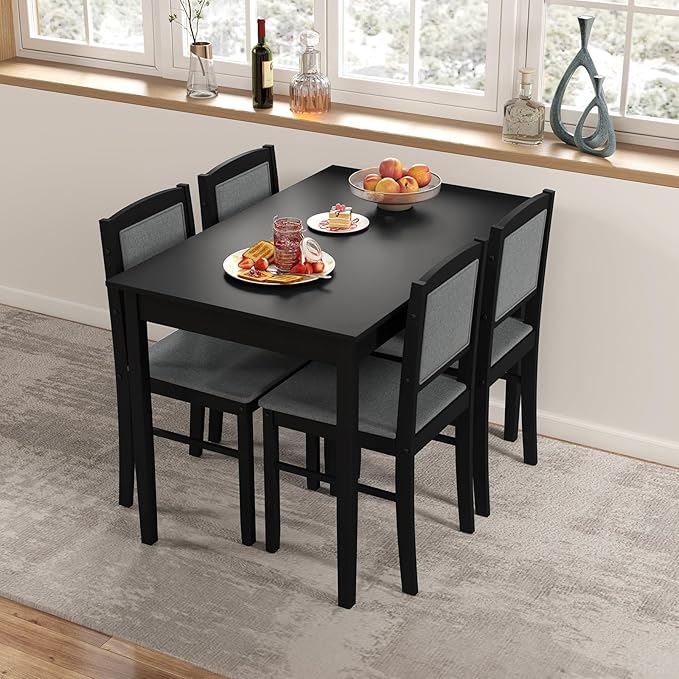 Giantex 5-Piece Dining Table Set - Image 2