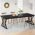 Tribesigns Farmhouse Dining Table by Tribesigns