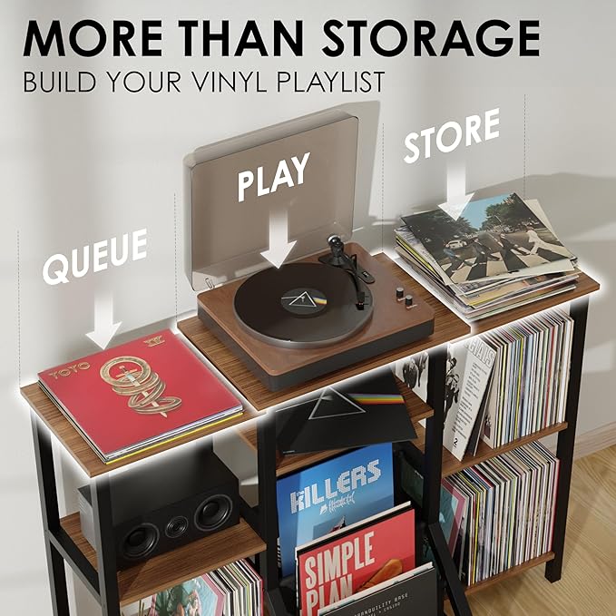 REVOLV Tall Record Player Stand - Image 4