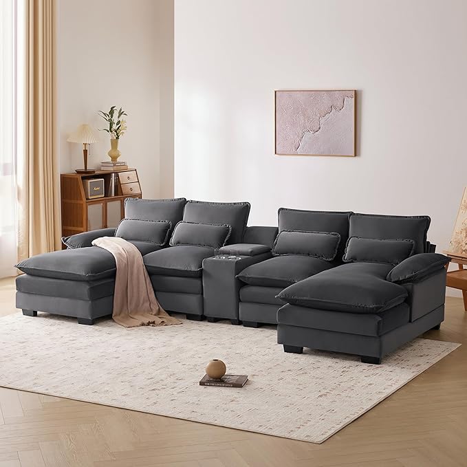 Merax U-Shaped Sectional Sofa by Merax