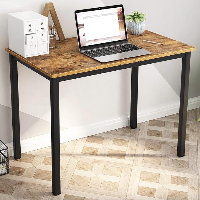 DlandHome 31.5 inch Computer Desk Home Office Table Writing Desk Study Table - Image 5