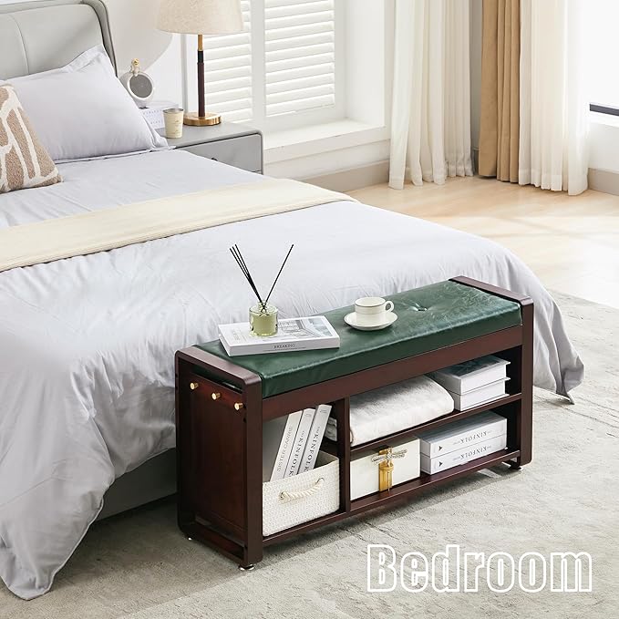 Nnewvante 37.4 inch Shoe Bench - Image 9