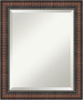 Amanti Art Brown Bathroom Mirror by AmantiArt