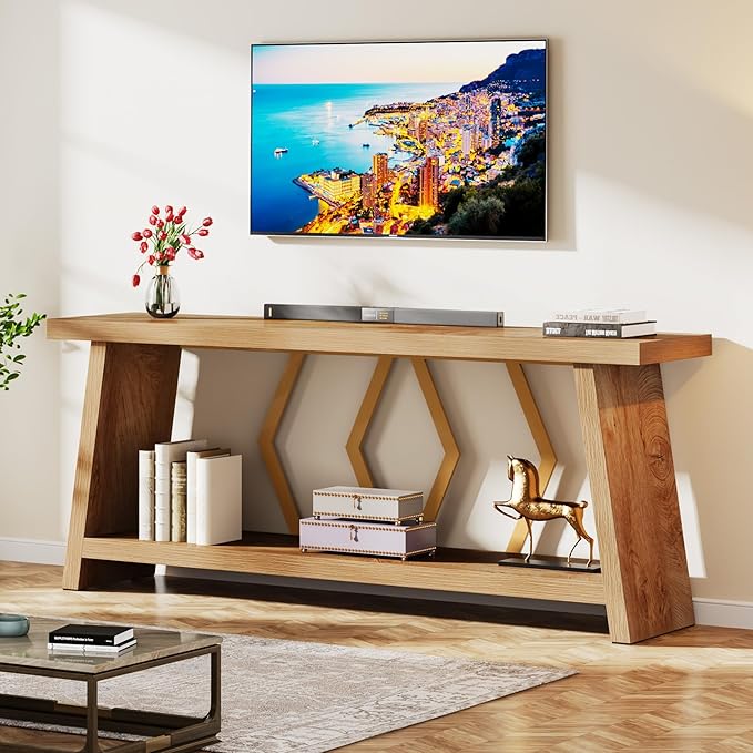 Tribesigns 70.86-Inch Long Sofa Table - Image 6