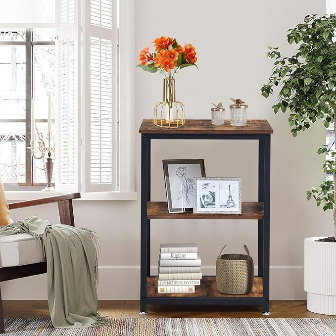 VECELO Tall End Side Table - Image 2