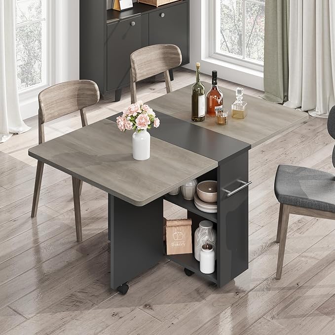 Space Saving Folding Dining Table by IDEALHOUSE