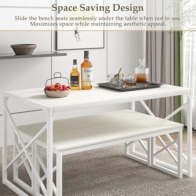 VECELO Kitchen Dining Table Set - Image 5