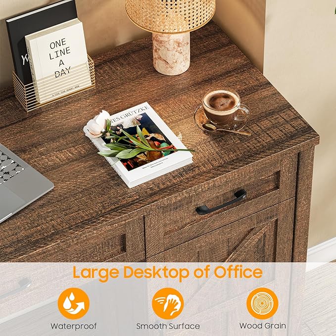 Farmhouse 61'' Executive Desk - Image 4