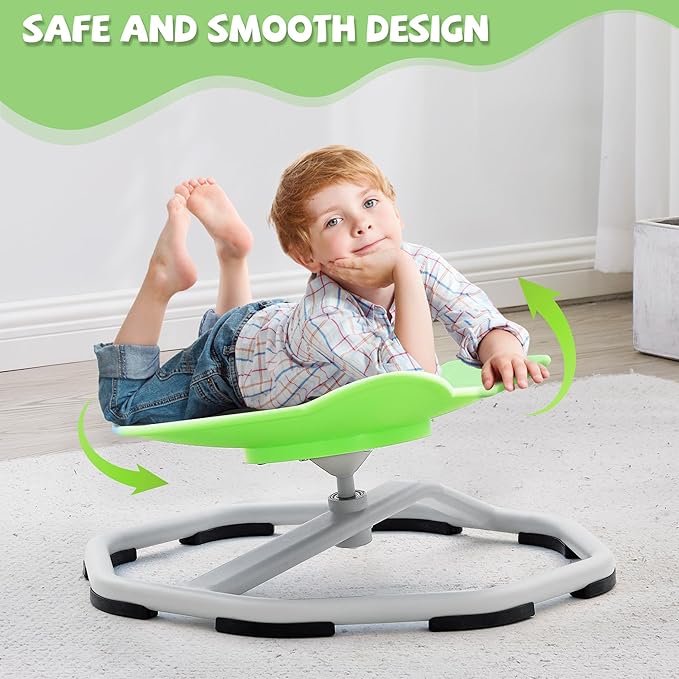 Spinning Chair for Autistic Kids, Non-Slip Sensory Spinning Chair, Sit and Spin - Image 7