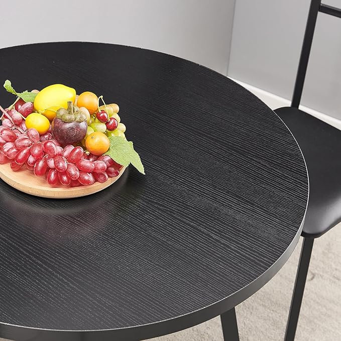 VECELO Round Dining Room Table - Image 6